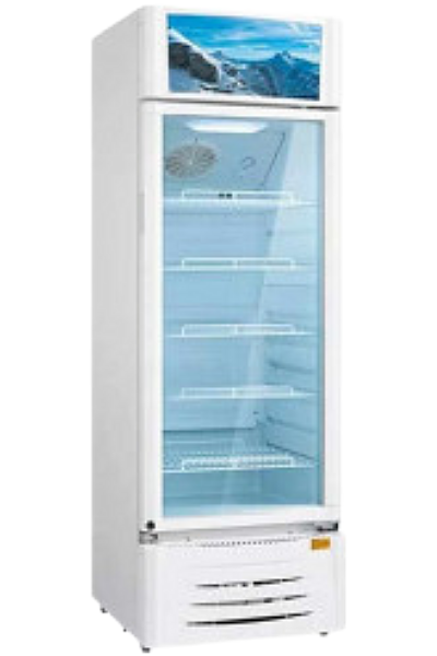 Midea HS411S Showcase Refrigerator - Commercial Beverage Cooler