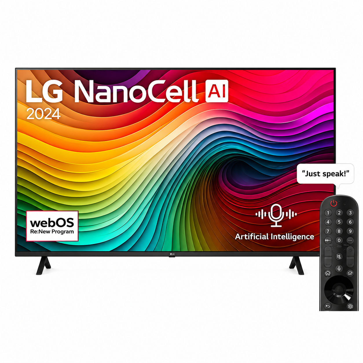 LG TV NanoCell 55 Inch NANO80T6A 4K Smart TV