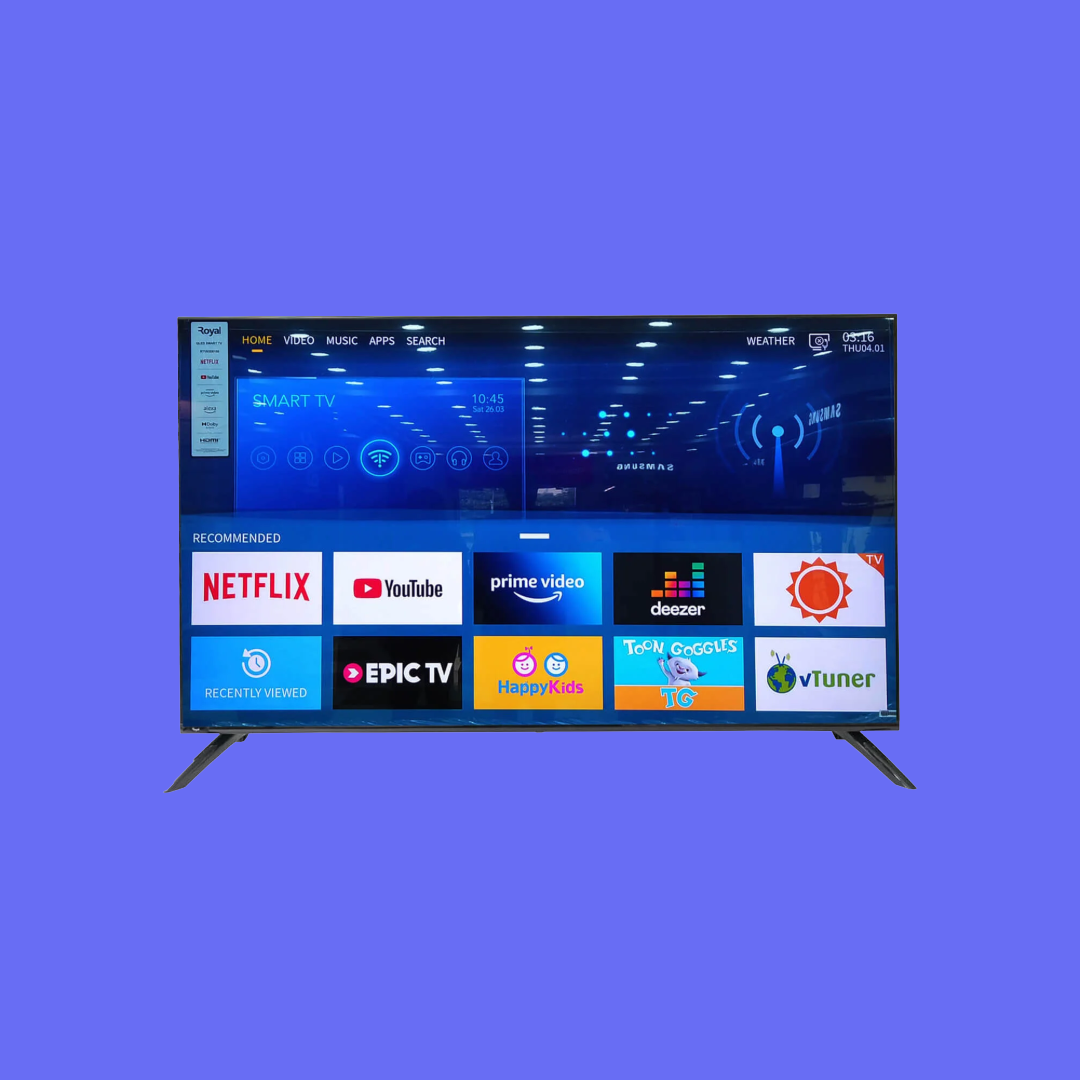 Royal 32” HD LED Smart TV RTV32SG7J/B
